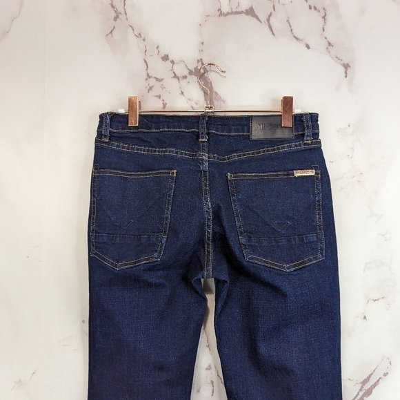Hudson Girls Skinny Jeans Size 16 28 X 30 Dark Wash Mid Rise Denim CPSIA 2008 - Picture 7 of 12